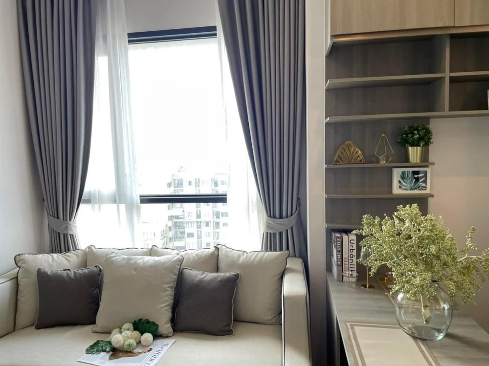 ให้เช่า KnightsBridge Prime On-Nut ชั้น 33 ห้องมุม แต่งครบ น่าอยู่ สนใจจองเลย