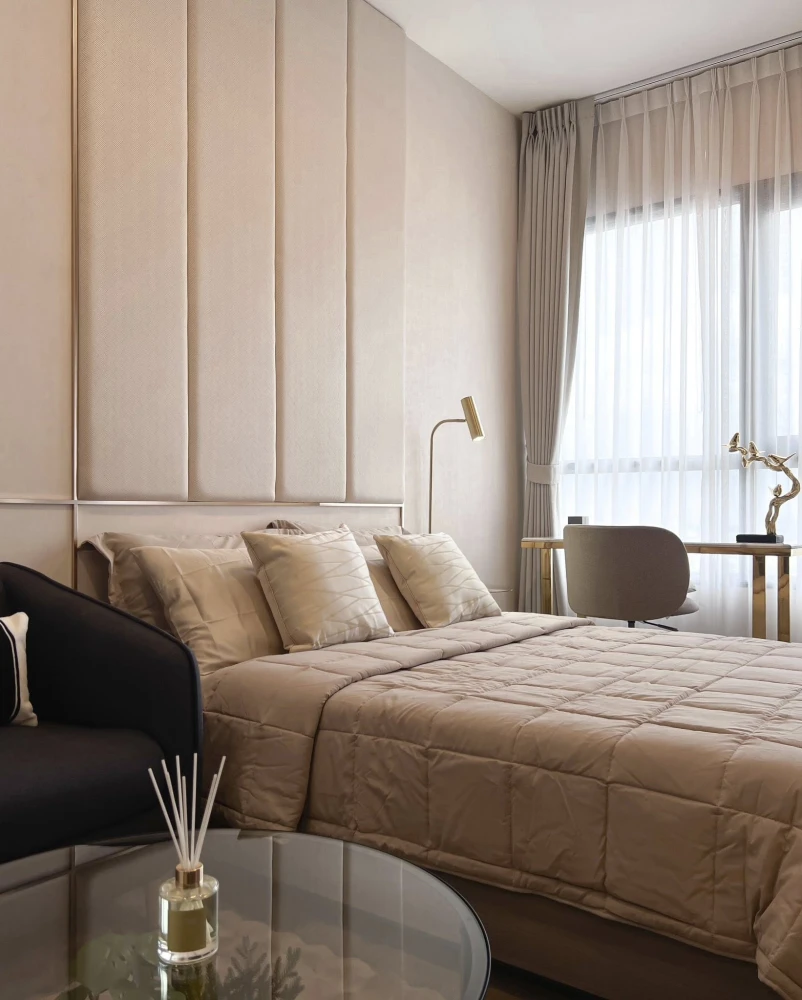 ให้เช่า Knightsbridge Prime On-nut ห้องสตูดิโอ ตกแต่งบิวท์อินสวยงาม ครบครัน น่าอยู่สุดๆ