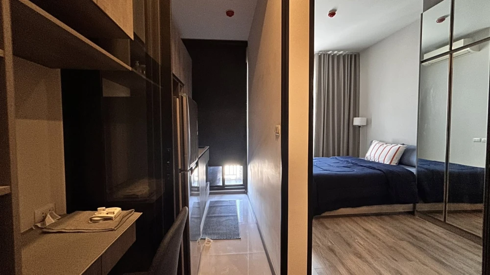 ให้เช่า KnightsBridge Prime On-nut เฟอร์นิเจอร์ครบ เครื่องใช้ไฟฟ้ามีครบ มาแต่ตัวเข้าอยู่ได้เลย