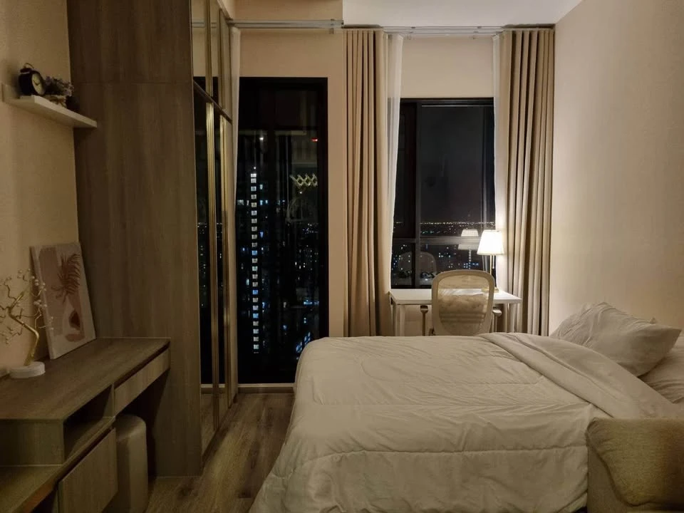 ให้เช่า Knightsbridge Prime-Onnut ห้องสตูดิโอ ตกแต่งคุมโทน เฟอร์ครบครัน จองเลย