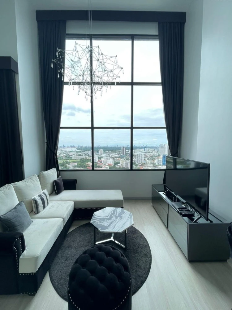 ให้เช่า  KnightsBridge Prime Sathorn ชั้นสูง วิวสวย วิวโค้งน้ำเจ้าพระยา บางกระเจ้า  เฟอร์นิเจอร์และเครื่องใช้ไฟฟ้าครบเกรดฟรีเมี่ยม ห้ามพลาด