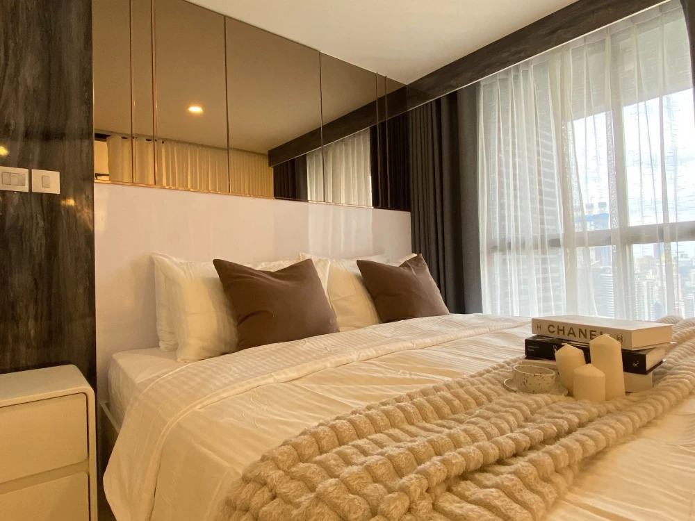 ให้เช่า KnightsBridge Prime Sathorn ห้องกว้างพื้นที่ใช้สอยเยอะ ในทำเลดี บิวท์อินเฟอร์นิเจอร์อย่างดี จองด่วน