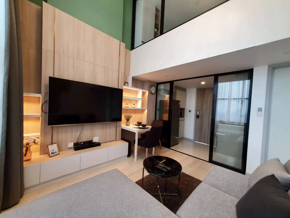 ให้เช่า KnightsBridge Prime Sathorn ห้องพร้อมอยู่ เฟอร์พร้อม ชั้นสูง รีบจองเลย