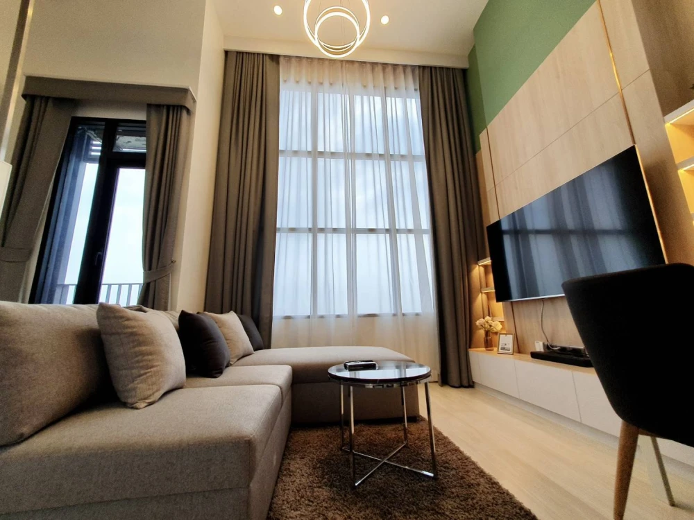 ให้เช่า KnightsBridge Prime Sathorn ห้องพร้อมอยู่ เฟอร์พร้อม ชั้นสูง รีบจองเลย