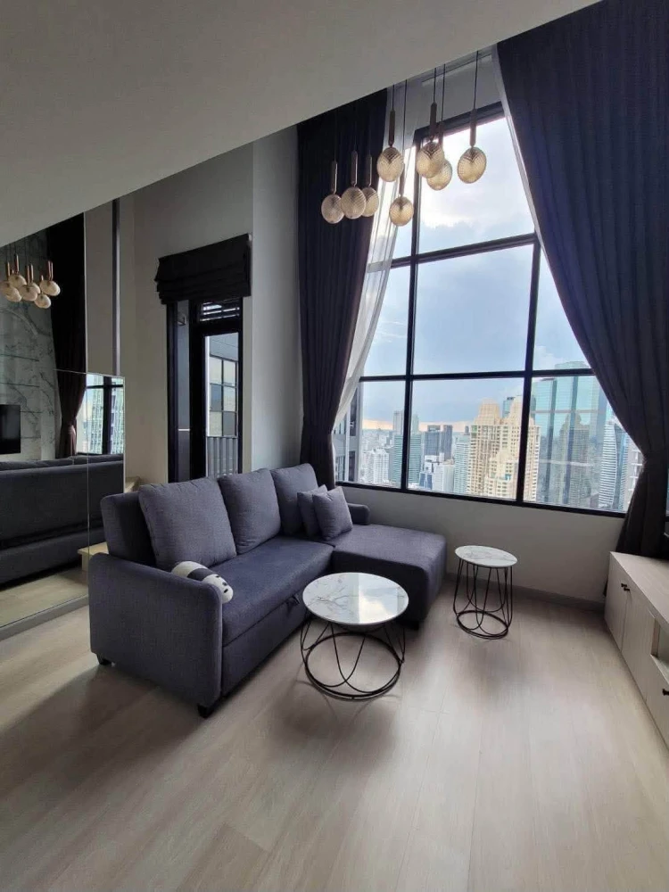 ให้เช่า KnightsBridge Prime Sathorn ห้องเพดานสูงโปร่งโล่ง ตกแต่งครบครัน ในทำเลดี วิวสวย จองเลย