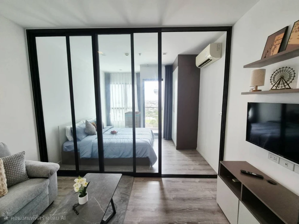 ให้เช่า Knightsbridge Sky River Ocean ชั้น 21 ห้องกั้น แต่งครบ น่าอยู่ จองเลย