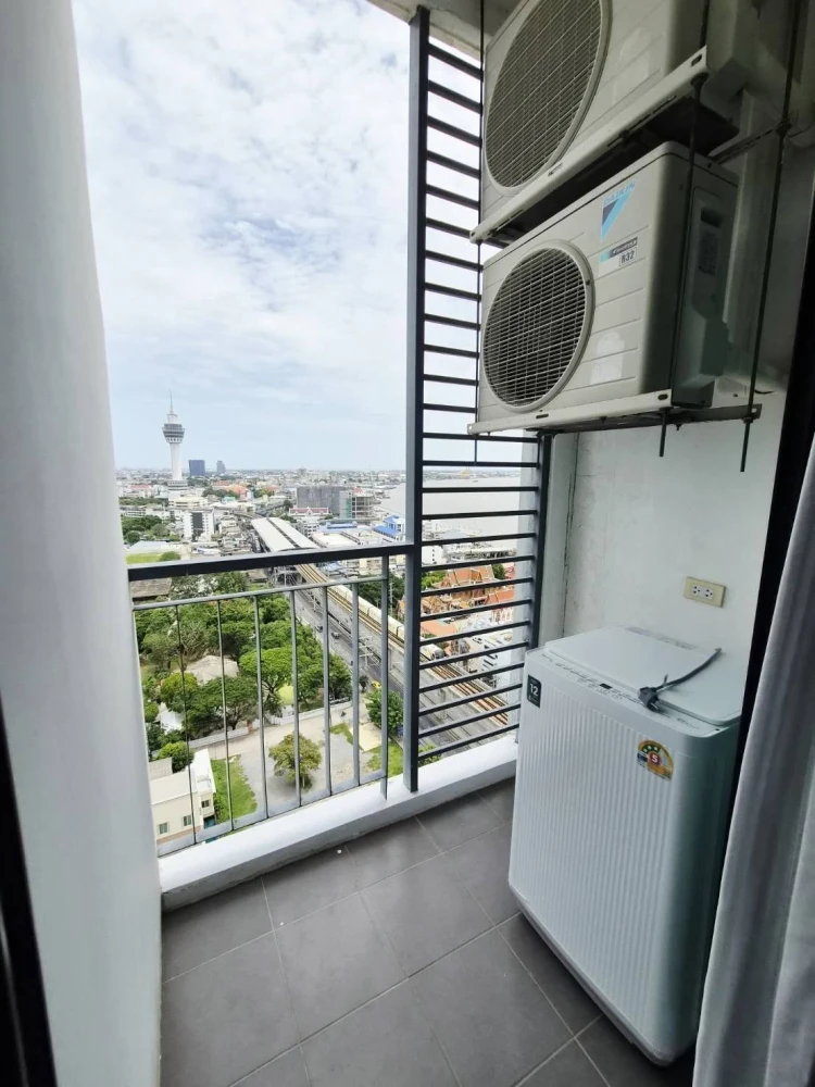 ให้เช่า Knightsbridge Sky River Ocean ชั้น 21 ห้องกั้น แต่งครบ น่าอยู่ จองเลย
