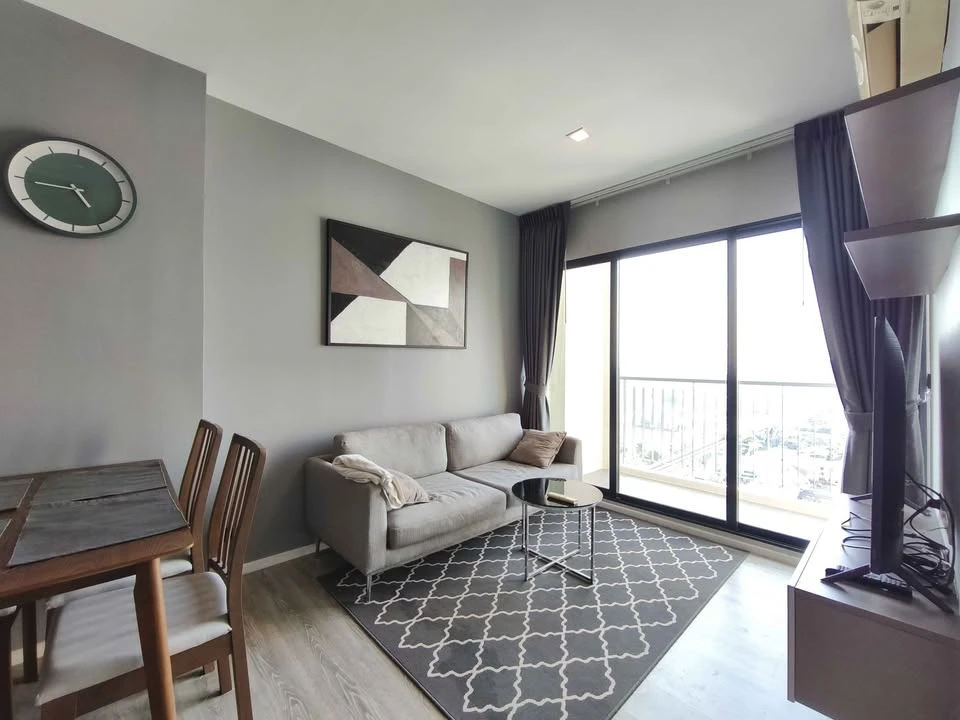 ให้เช่า Knightsbridge Sky River Ocean ห้องอยู่ชั้น 22 สูงมากๆ ตกแต่งครบครัน พร้อมเข้าอยู่