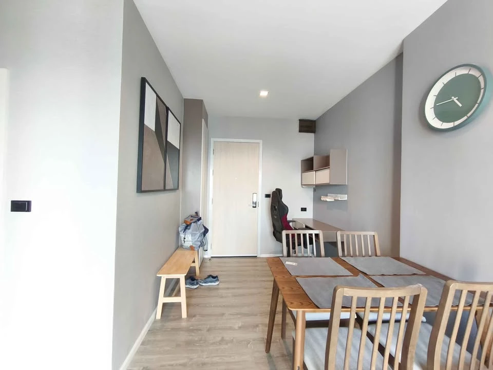 ให้เช่า Knightsbridge Sky River Ocean ห้องอยู่ชั้น 22 สูงมากๆ ตกแต่งครบครัน พร้อมเข้าอยู่