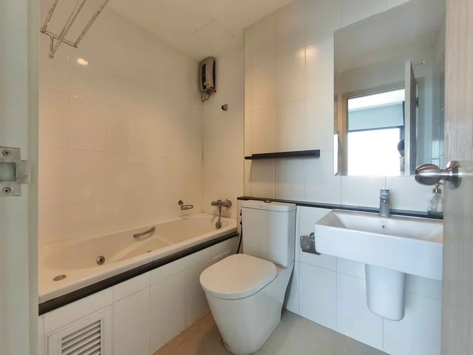 ให้เช่า Knightsbridge Sky River Ocean ห้องอยู่ชั้น 22 สูงมากๆ ตกแต่งครบครัน พร้อมเข้าอยู่