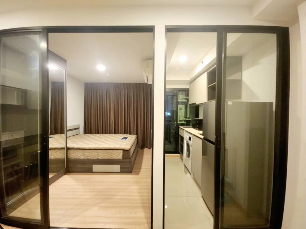 ให้เช่า Knightsbridge SkyCity สะพานใหม่ ห้องสวย วิวดี พร้อมเฟอร์นิเจอร์และเครื่องใช้ไฟฟ้าครบครัน มาแต่ตัวเข้าอยู่ได้เลย