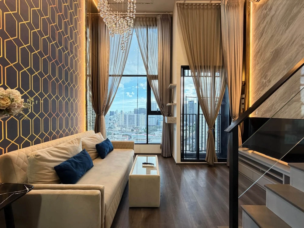 ให้เช่า Knightsbridge Space รัชโยธิน ห้องตกแต่งบิวท์อินสวยจึ้งสุดๆ เครื่องใช้ไฟฟ้าครบ มาแต่ตัวเข้าอยู่ได้เลย