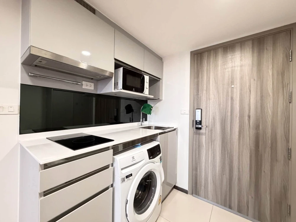 ให้เช่า Knightsbridge Space รัชโยธิน ห้องตกแต่งบิวท์อินสวยจึ้งสุดๆ เครื่องใช้ไฟฟ้าครบ มาแต่ตัวเข้าอยู่ได้เลย