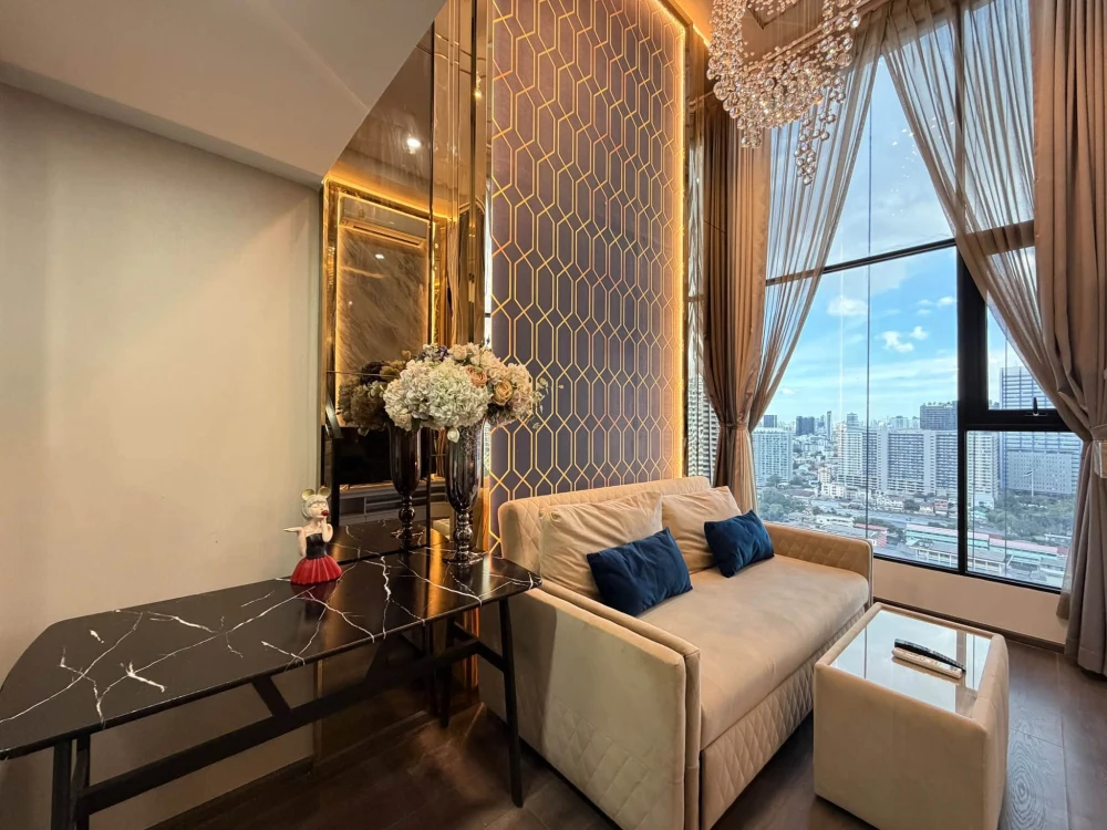 ให้เช่า Knightsbridge Space รัชโยธิน ห้องตกแต่งบิวท์อินสวยจึ้งสุดๆ เครื่องใช้ไฟฟ้าครบ มาแต่ตัวเข้าอยู่ได้เลย