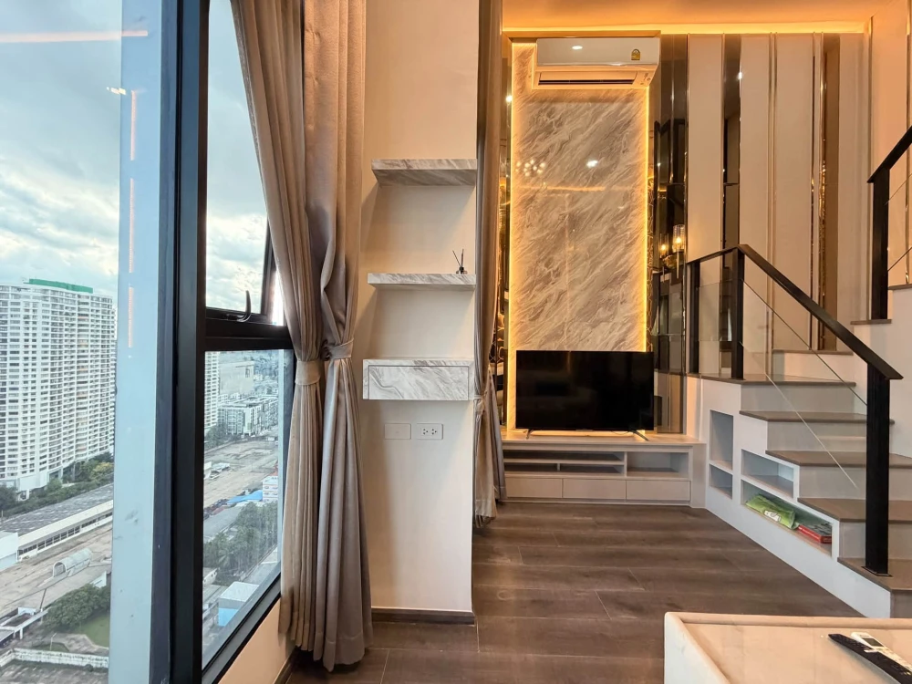 ให้เช่า Knightsbridge Space รัชโยธิน ห้องตกแต่งบิวท์อินสวยจึ้งสุดๆ เครื่องใช้ไฟฟ้าครบ มาแต่ตัวเข้าอยู่ได้เลย