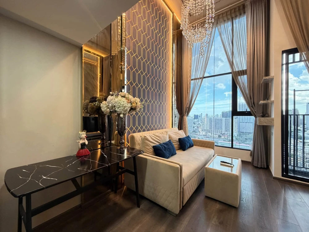 ให้เช่า Knightsbridge Space รัชโยธิน ห้องตกแต่งบิวท์อินสวยจึ้งสุดๆ เครื่องใช้ไฟฟ้าครบ มาแต่ตัวเข้าอยู่ได้เลย