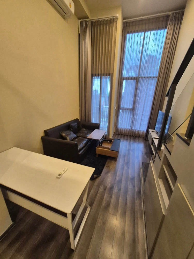 ให้เช่า Knightsbridge space rama 9 ห้องอยู่ชั้น 26 สูงมากๆ เฟอร์นิเจอร์ครบครัน พร้อมแล้วอย่ารอช้า