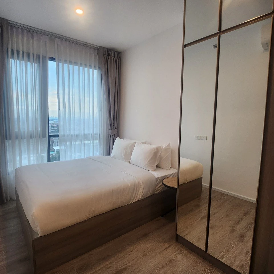 ให้เช่า Knightsbridge Sukhumvit-Thepharak  ชั้น 19  ตกแต่งพร้อมเครื่องใช้ไฟฟ้า ย้ายเลยอย่ารีรอ