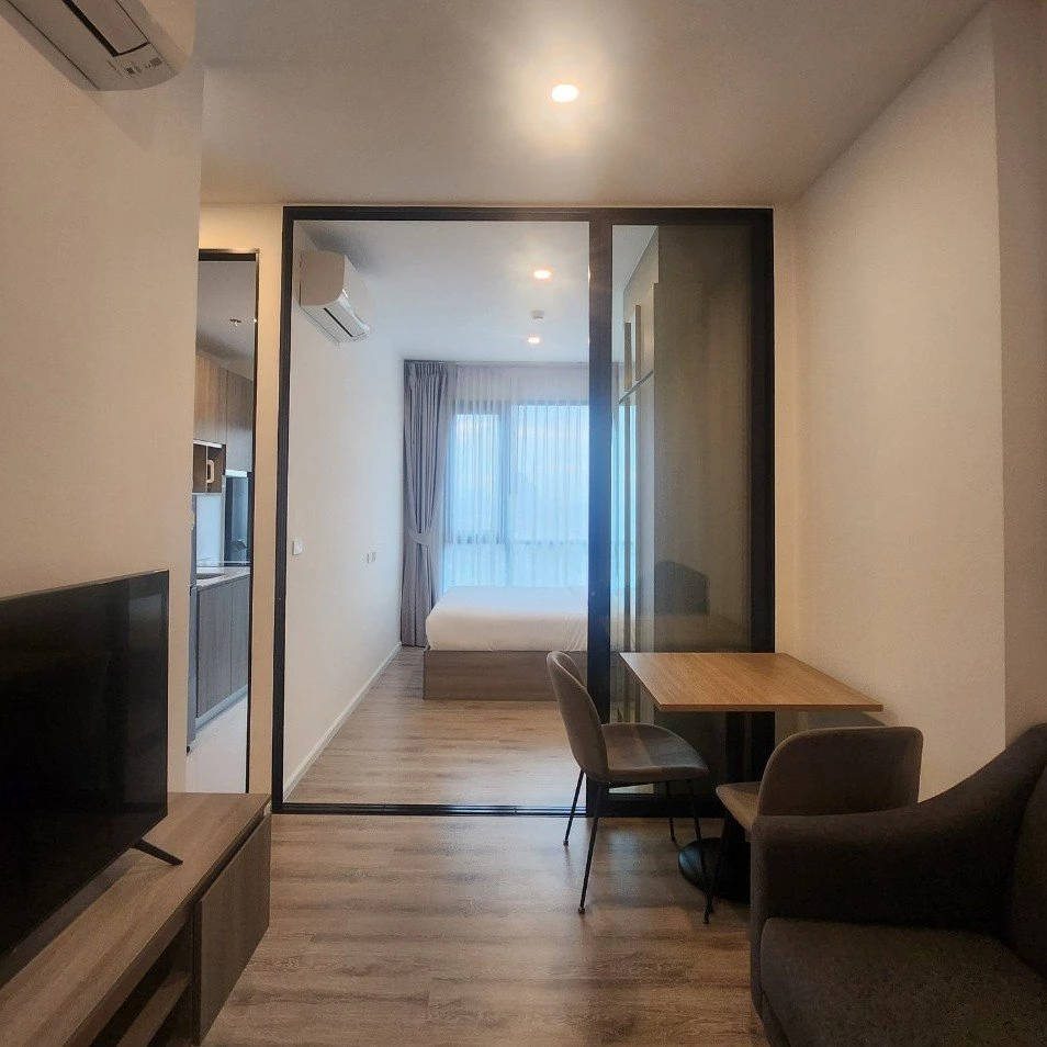 ให้เช่า Knightsbridge Sukhumvit-Thepharak  ชั้น 19  ตกแต่งพร้อมเครื่องใช้ไฟฟ้า ย้ายเลยอย่ารีรอ