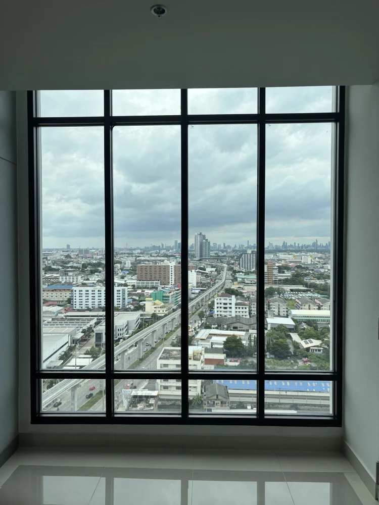ให้เช่า Knightsbridge Sukhumvit-Thepharak ห้องน่าอยู่ เฟอร์ครบครัน มองเห็นวิวเมืองสวย ไม่บล็อค จองด่วน