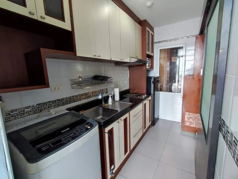 ให้เช่า Ladda Condoview ห้องแต่งสวยคุมโทน บิ้วอินหัวเตียงอย่างดี เฟอร์ครบครัน วิวสวย จองเลย