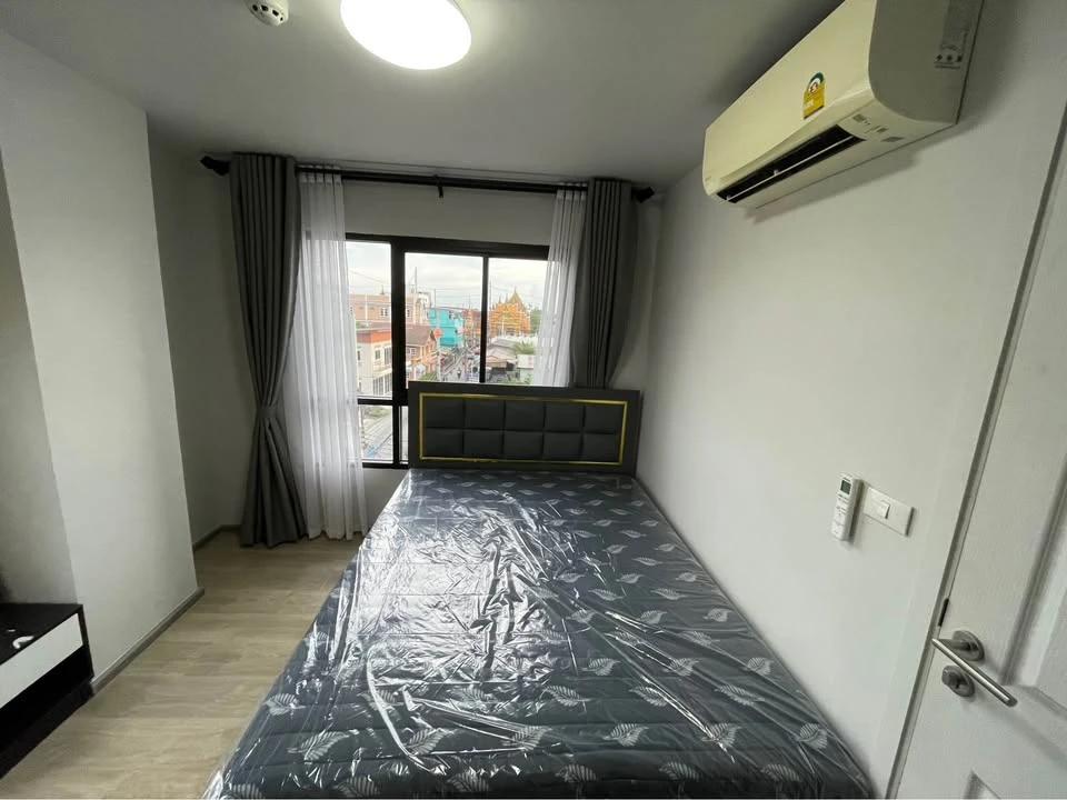 ให้เช่า Larissa Condo Praksa 5 1 ห้องนอน 1 ห้องน้ำ มาพร้อมเฟอร์นิเจอร์ครบครัน หิ้วกระเป๋าเข้าอยู่ได้เลยจ้า