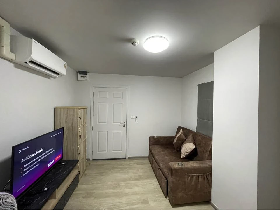 ให้เช่า Larissa Condo Praksa 5 1 ห้องนอน 1 ห้องน้ำ มาพร้อมเฟอร์นิเจอร์ครบครัน หิ้วกระเป๋าเข้าอยู่ได้เลยจ้า