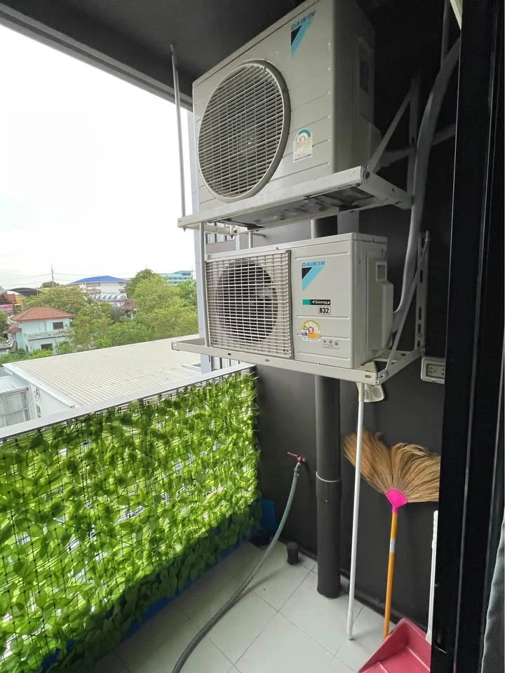 ให้เช่า Larissa Condo Praksa 5 1 ห้องนอน 1 ห้องน้ำ มาพร้อมเฟอร์นิเจอร์ครบครัน หิ้วกระเป๋าเข้าอยู่ได้เลยจ้า