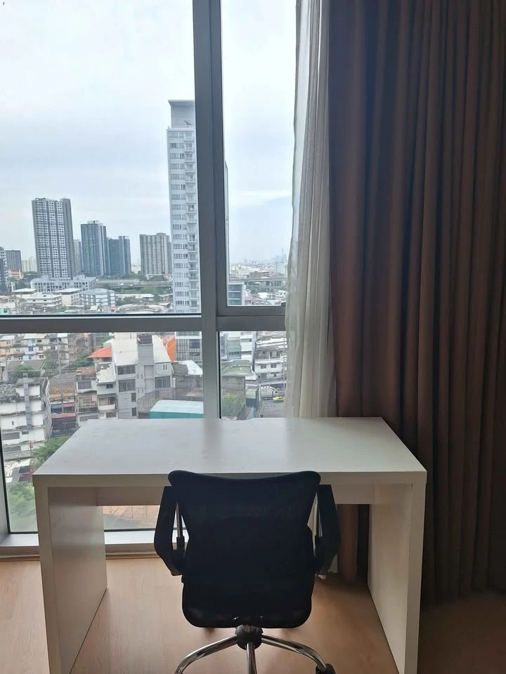 ให้เช่า Le Luk condo ห้องน่าอยู่ ชั้นสูง เฟอร์นิเจอร์ เครื่องใช้ไฟฟ้าครบ มีอ่างอาบน้ำ ดีแบบนี้ไม่จองคือพลาด!!!