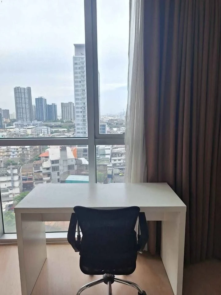 ให้เช่า Le Luk condo ห้องน่าอยู่ ชั้นสูง เฟอร์นิเจอร์ เครื่องใช้ไฟฟ้าครบ มีอ่างอาบน้ำ ดีแบบนี้ไม่จองคือพลาด!!!