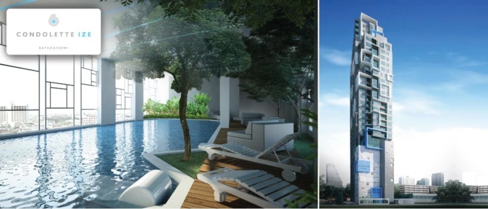 ให้เช่า lette Ize Ratchathewi ห้องสวยสุดปัง 1นอน เฟอร์ครบ พร้อมอยู่ วิวดีสุดๆ ห้ามพลาดเด็ดขาด