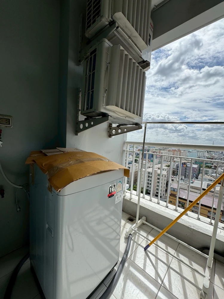 ให้เช่า Life @ Rachada-Huaykwang ชั้น 16 วิวโล่ง ไม่มีตึกบัง ห้องมุม ติดสวน เฟอร์นิเจอร์ครบ เครื่องใช้ไฟฟ้าครบครัน ต้องจัดแล้ว