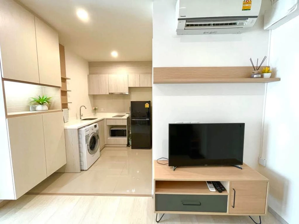 ให้เช่า Life Asoke ห้อง 1 Bed Plus ตกแต่งสวยโปร่ง น่าอยู่ มีห้องอเนกประสงค์แยก ปรับเปลี่ยนเป็นห้องนอนเล็ก รีบจองเลย