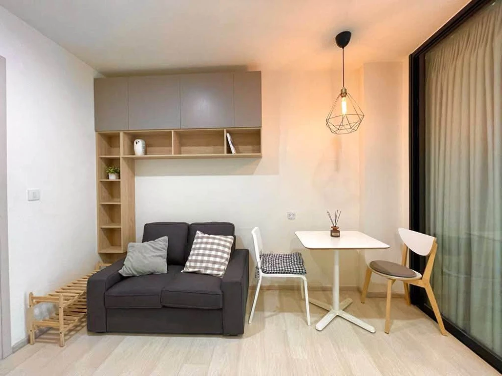 ให้เช่า Life Asoke ห้อง 1 Bed Plus ตกแต่งสวยโปร่ง น่าอยู่ มีห้องอเนกประสงค์แยก ปรับเปลี่ยนเป็นห้องนอนเล็ก รีบจองเลย