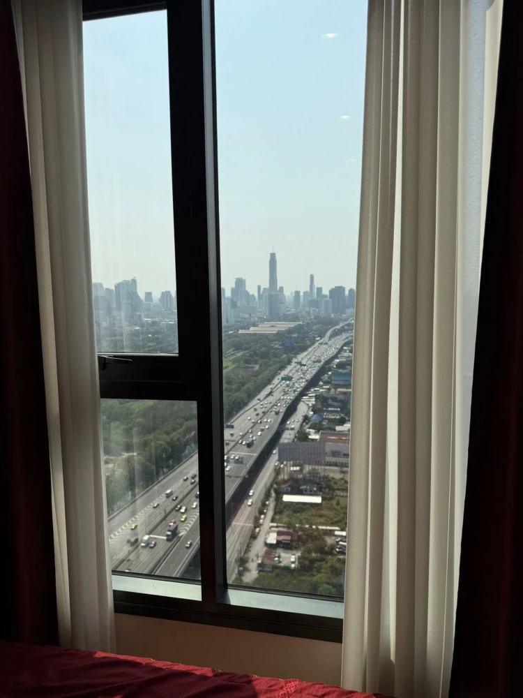 ให้เช่า Life Asoke Hype ห้องอยู่ชั้น 38 สูงมากๆ ได้วิวเมืองเริ่ดๆ ไม่จองคือพลาดสุดๆ