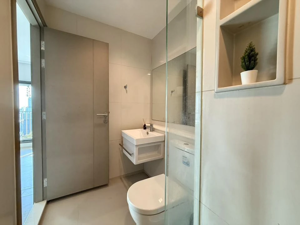 ให้เช่า Life asoke-rama9 ห้องย่าอยู่ ชั้น 40 ได้วิวสูง มาพร้อมเฟอร์ เครื่องใช้ไฟฟ้าครบ พลาดแล้วจะเสียดาย