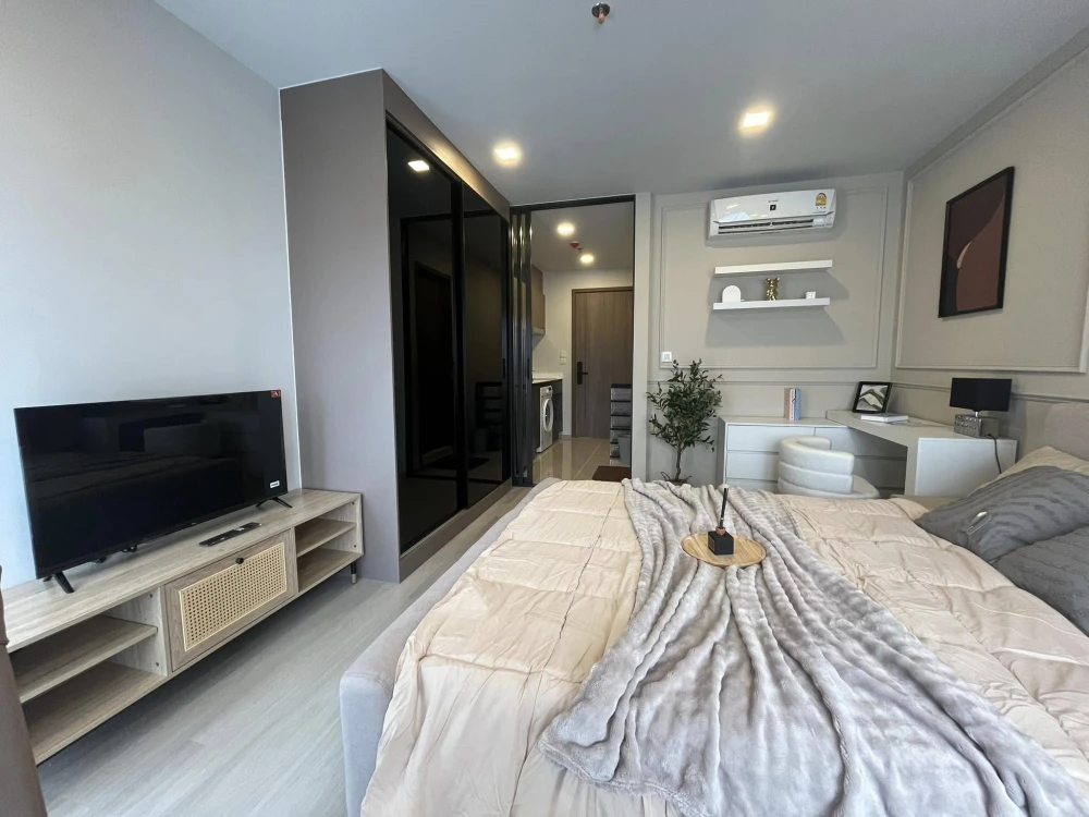 ให้เช่า Life Phahon-Ladprao ชั้น 12 ห้องวิวสวนตกแต่งดูดีมีสไตล์ หิ้วกระเป๋าเข้าอยู่ได้เลย