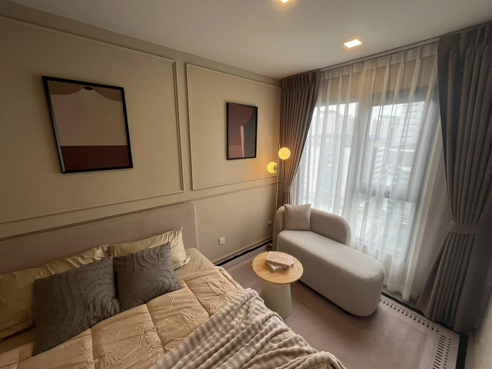 ให้เช่า Life Phahon-Ladprao ชั้น 12 ห้องวิวสวนตกแต่งดูดีมีสไตล์ หิ้วกระเป๋าเข้าอยู่ได้เลย