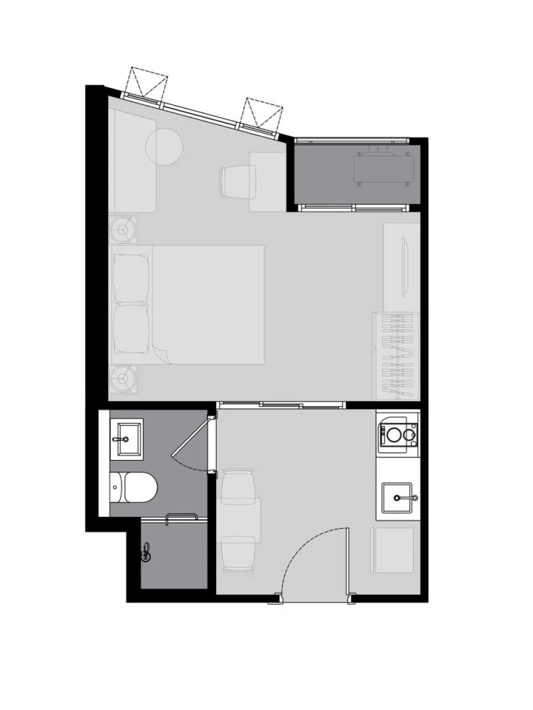 ให้เช่า Life Rama 4 - Asoke ห้องชั้นสูง น่าอยู่ เฟอร์พร้อม + เครื่องใช้ไฟฟ้าครบ จองเลยก่อนพลาด++