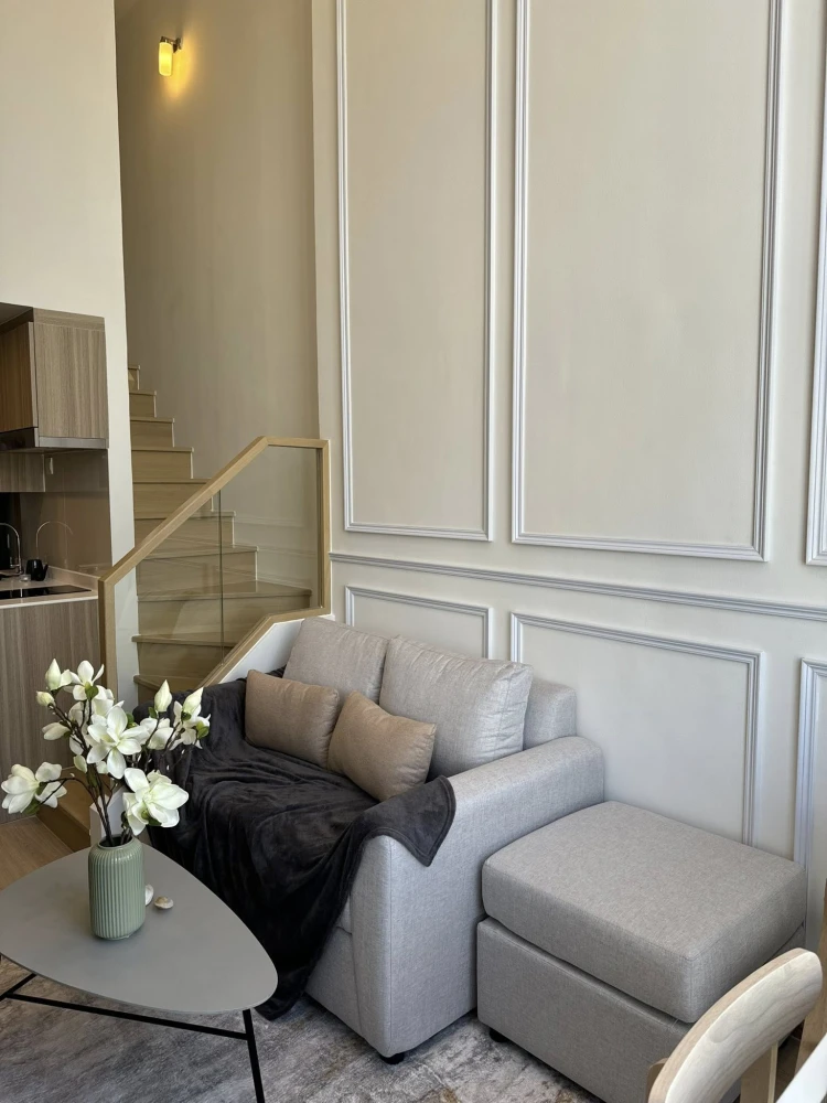 ให้เช่า Life Rama 4 - Asoke ห้องทิศเหนือในทำเลสุดปัง แต่งสวยคุมโทน วิวสวย ดีแบบนี้รีบจองเลย