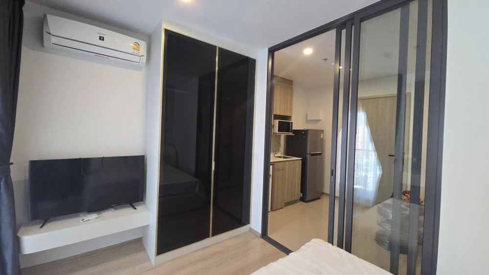 ให้เช่า Life Rama 4 - Asoke ห้องน่าอยู่ บิ้วอินเฟอร์นิเจอร์อย่างดี แต่งคุมโทน พลาดแล้วจะเสียใจ