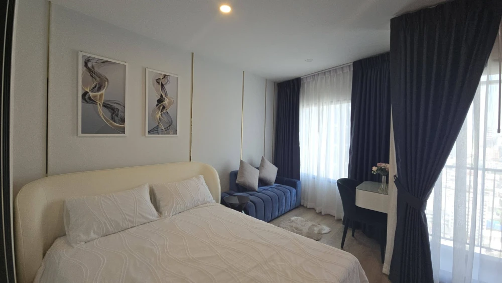 ให้เช่า Life Rama 4 - Asoke ห้องน่าอยู่ บิ้วอินเฟอร์นิเจอร์อย่างดี แต่งคุมโทน พลาดแล้วจะเสียใจ