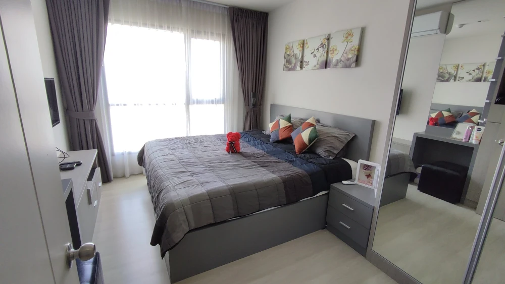 ให้เช่า  Life Sukhumvit 48 ห้องพร้อมอยู่ เฟอร์ครบ หิ้วกระเป๋ามาได้เลย+++