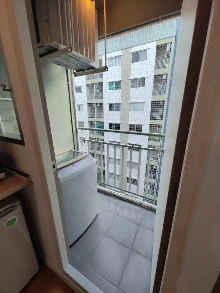 ให้เช่า Lumpini Codotown Chonburi - Sukhumvit ห้องน่าอยู่ ชั้น 6 ใกล้บันไดหนีไฟ เฟอร์ครบครัน จองเลย
