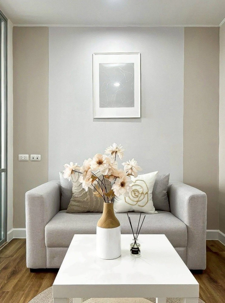 ให้เช่า Lumpini Condo Town Ramindra-Lat Pla Khao ห้องน่าอยู่ ชั้น 8 เฟอร์นิเจอร์ครบครัน ไม่จองไหวหรอ