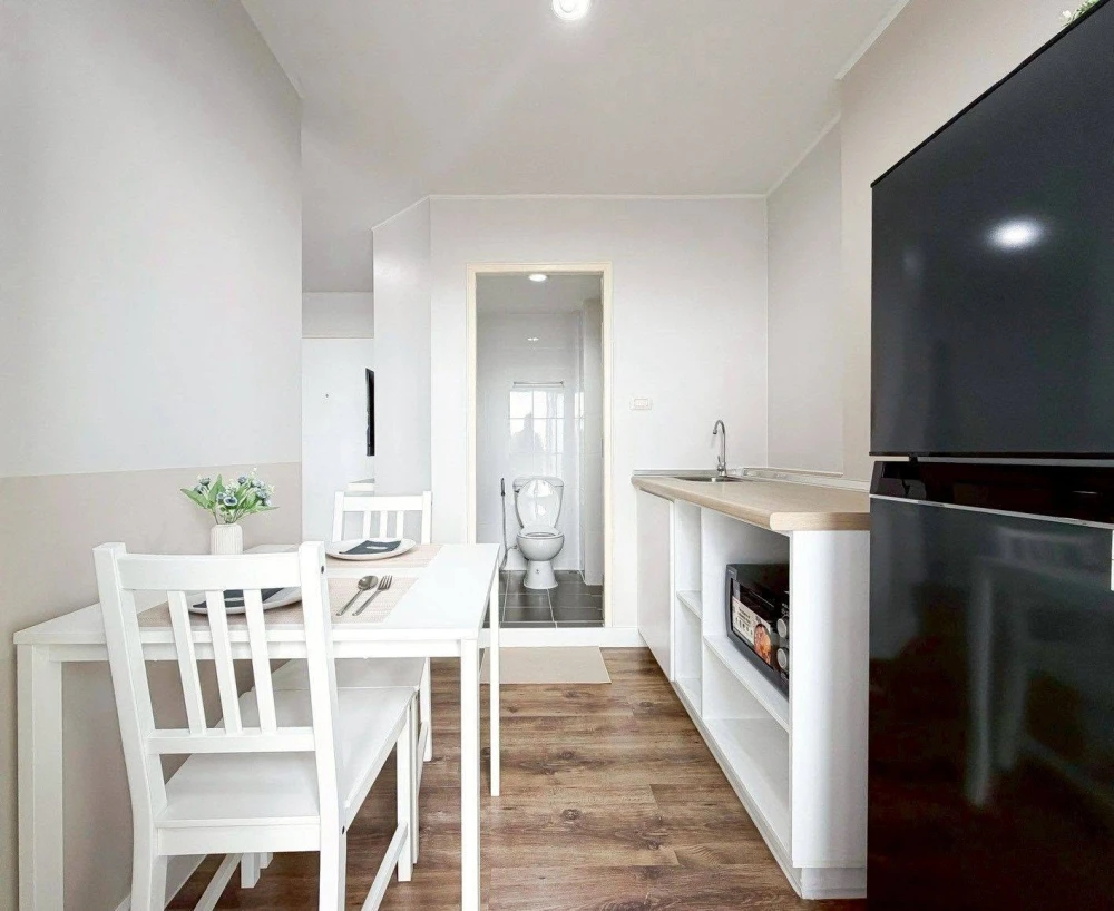 ให้เช่า Lumpini Condo Town Ramindra-Lat Pla Khao ห้องน่าอยู่ ชั้น 8 เฟอร์นิเจอร์ครบครัน ไม่จองไหวหรอ