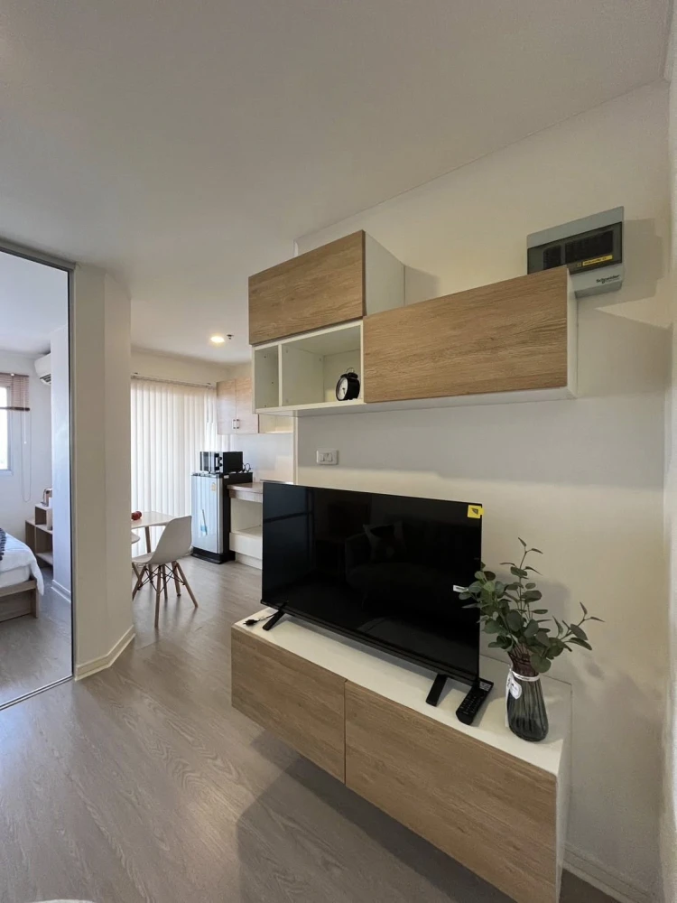 ให้เช่า Lumpini Condo Town Ramintra – Nawamin ห้องพร้อมอยู่ เฟอร์ เครื่องใช้ไฟฟ้าครบครบ มาอต่ตัวเข้าอยูู่ได้เลย