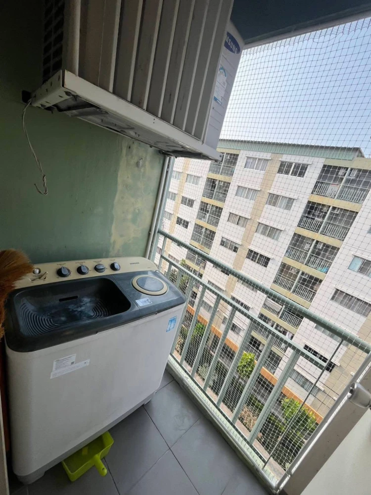 ให้เช่า Lumpini Condotown Chonburi - Sukhumvit ห้องชั้น 7 ติดวอลเปเปอร์อย่างดี เฟอร์ครบ จองเลย