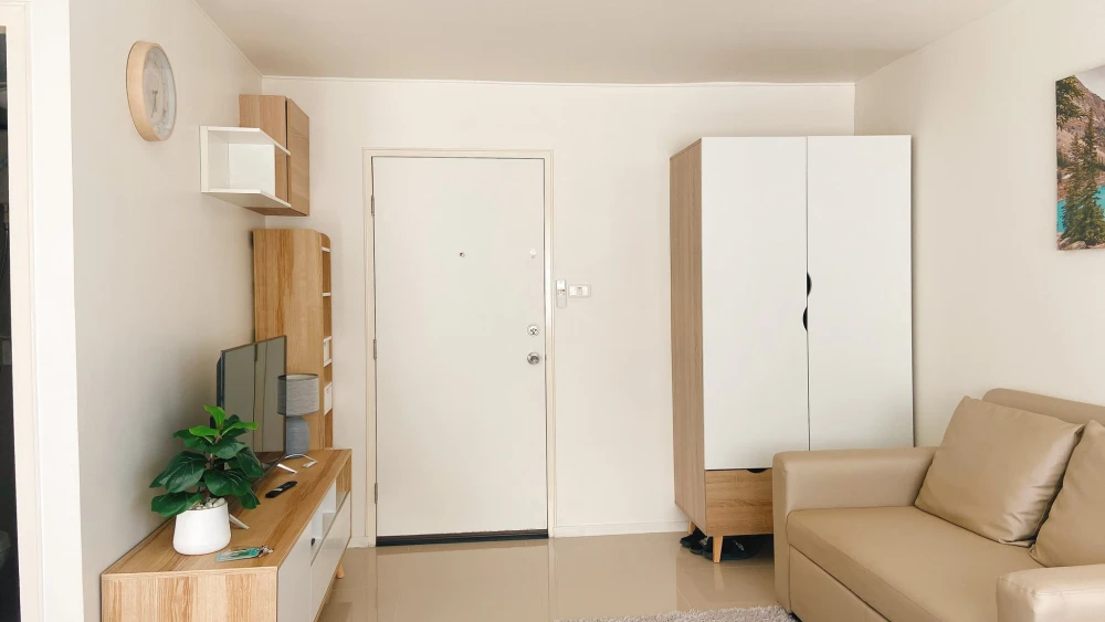 ให้เช่า Lumpini Condotown Chonburi - Sukhumvit ห้องแต่งสวยคุมโทน เฟอร์นิเจอร์ครบครัน หิ้วกระเป๋าเข้าอยู่ได้เลยจ้า