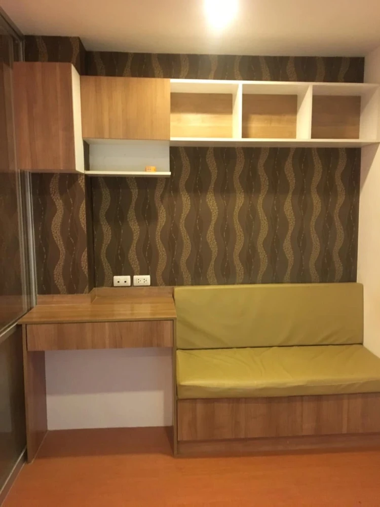 ให้เช่า Lumpini Condotown Nida-Serithai ชั้น 5 ห้องกั้นแต่งครบ จองเลย ห้ามพลาด